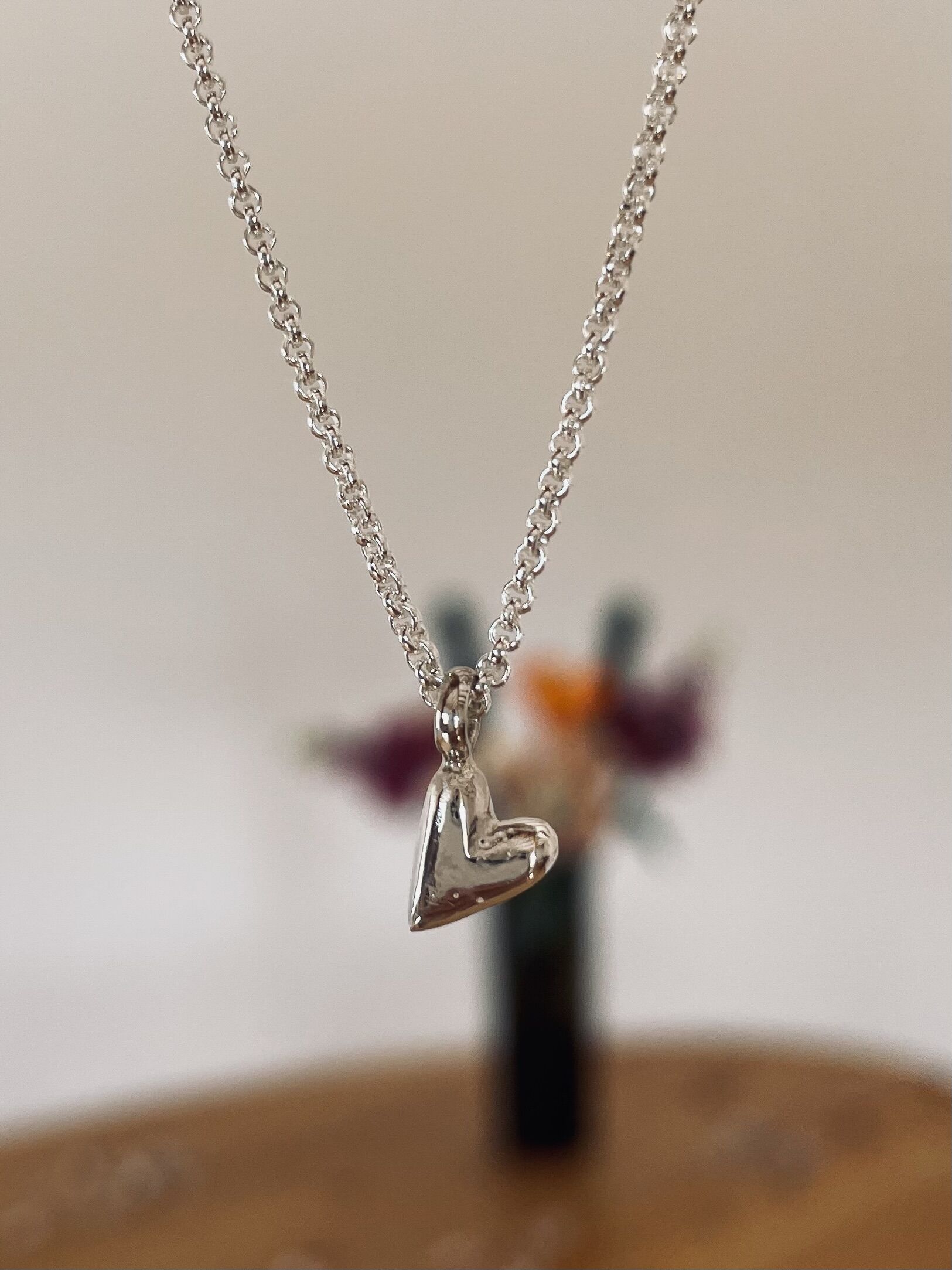LOVE Necklace - HEART CORFU 925 Silver